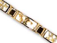 Gold Quartz Bracelet