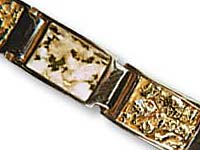 Gold Quartz Bracelet