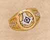 Masonic Blue Lodge Ring