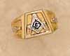 Masonic Blue Lodge Ring