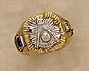 Masonic Past Master Ring