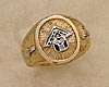 Masonic Past Master Ring