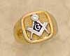 Masonic Blue Lodge Ring