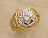 Masonic Past Master Ring