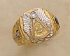 Masonic Past Master Ring