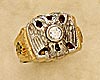 Masonic Scottish Rite Ring