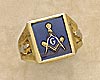 Masonic Blue Lodge Ring