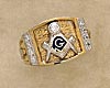 Masonic Blue Lodge Ring