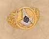 Masonic Blue Lodge Ring