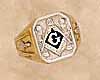 Masonic Blue Lodge Ring