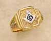 Masonic Blue Lodge Ring