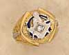 Masonic Blue Lodge Ring