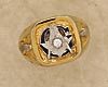 Masonic Blue Lodge Ring