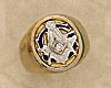 Masonic Blue Lodge Ring