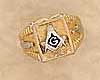 Masonic Blue Lodge Ring