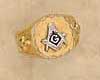 Masonic Blue Lodge Ring