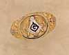 Masonic Blue Lodge Ring