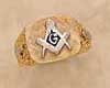 Masonic Blue Lodge Ring