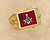 Masonic Blue Lodge Ring