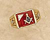 Masonic Blue Lodge Ring