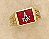 Masonic Blue Lodge Ring