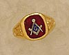 Masonic Blue Lodge Ring