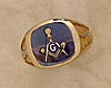 Masonic Blue Lodge Ring