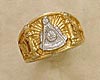 Masonic Past Master Ring