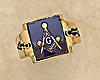 Masonic Blue Lodge Ring