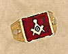 Masonic Blue Lodge Ring